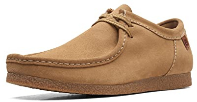 Clarks Shacre II Run, Oxford Uomo, Dark Sand Suede 434, 40 EU