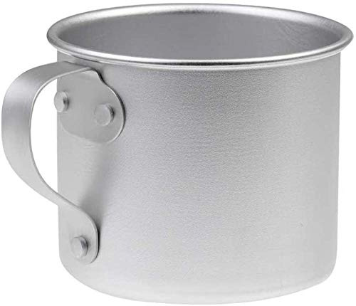 Gobelet en aluminium pour camping, alpinisme, chasse, extérieur, gobelet extérieur, vaisselle de 8 cm de diamètre