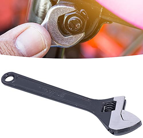 Llave ajustable, 12 pulgadas, ergonómica, de extremo abierto, multifunción, llave inglesa, herramienta de mano de metal, moleteado más grande con escala