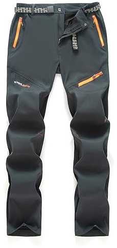 LHHMZ Pantalon de randonnée Homme Printemps-été Pantalon de Marche Sportive Respirant et Confortable Pantalon décontracté d'escalade de Trekking