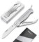 Böker Plus® Seenotretter 01 Taschenmesser - Takelmesser mit Marlspieker, Schäkel- & Flaschen-Öffner - Segelmesser aus Edelstahl - Bootsmesser mit Wellenschliff - Zweihand Klappmesser für Skipper