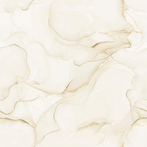 Muriva Elysian Marble Effect Pattern Subtle Neutral Colours Wallpaper for Living Room, Bedroom, Hallway or Feature Walls – Decorative Luxury Wallpaper – Cream 212511