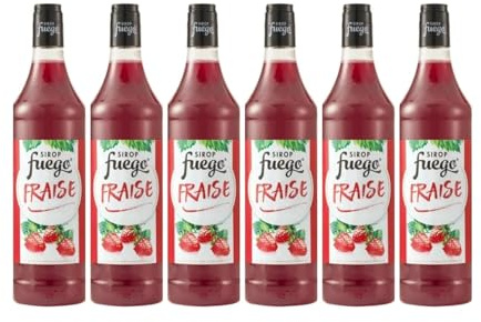 Sirop Fuego Fraise - 6 x 1 L