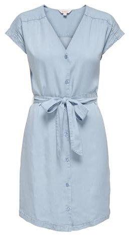 ONLY Onlcharis Life Short Cap Dress WVN CC Onlcharis Life WVN CC Robe Courte avec Casquette Femme (Lot de 1)
