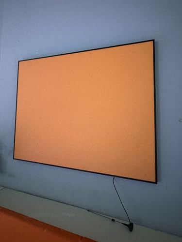 LUYMIBDO Detachable Distribution Box, Distribution Box, Hanging Decorative Meter Cover, Decorative Painting Protective Cover, Electrical Safety Switch(Size:50x40cm/19.7 * 15ft flip-top,Color:Orange)