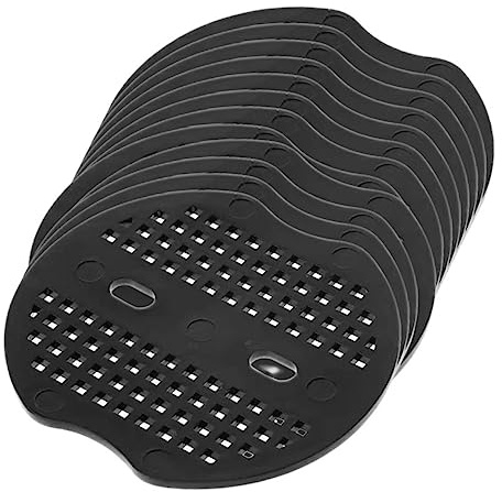 POPETPOP Lot de 40 Joints D'agrafes De Jardin en Plastique Résistant 6,8 x 6,5 Cm pour Ancrage De Piquets, Fixation De Bâches, Tentes Et Aménagement Paysager Extérieur