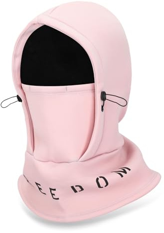 AYPOW Thermo Sturmhauben Mütze Winter Balaclava Skimaske, Winddicht Wasserdicht Gesichtshaube mit Warm Fleecefutter Gesichtsmaske Kapuzenschal für Outdoorsports Fahrrad Motorrad Snowboarden Skifahren