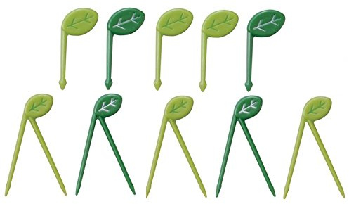 Torune Food Picks Bento Lunch Accessories Leaf Series (Leaf 1)