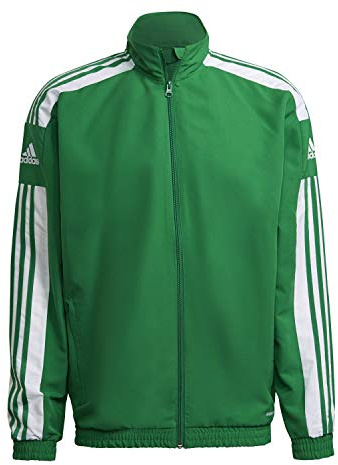 adidas Men's Squadra 21 Presentation Jacket, Team Green/White, 3XL