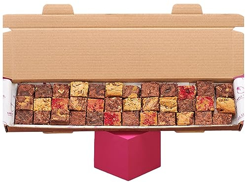 Simply Cake Co. - Brownie and Bakes Bites - 36 Piece - Original Flavours - Delicious Selection - Homemade Chocolate Brownies - Gooey & Indulgent - Luxury Treats - Flavourful