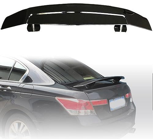 Auto-Universal-Heckspoiler für Schrägheck, Heckklappe, Rennspoiler – Autoteile, schnelle Installation, verbessert die Stabilität des Autos, spart Kraftstoffverbrauch (glänzend schwarz)