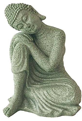 FOMIYES Buddha Statue Für Aquarium Kreative Fisch Tank Dekoration Fisch Tank Ornament Asiatische Zen Buddha Skulptur Für Stilvolle Wohnraumgestaltung Für Aquarien Und Wohnräume