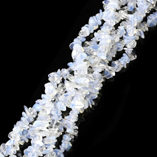 400 Stück Opal Edelstein Perlen für Armbänder 6mm 5-8mm