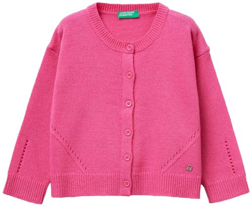 United Colors of Benetton Maglia Coreana M/L 126wg5006 Suéter cárdigan Unisex niños (Pack de 1)