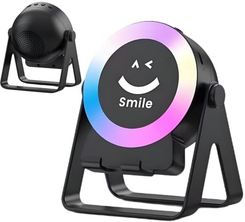 Altavoz de inducción, teléfono móvil - amplificador de sonido doméstico, estándar de funciones, reproducción de audio | Music Speaker Holder con RGB Glow, Salón Retail Display Party Pla