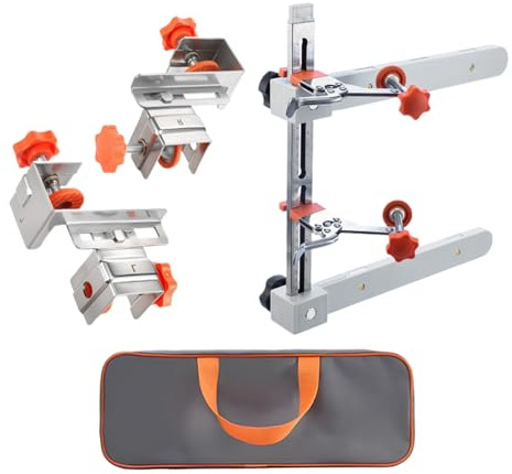 Herramienta De Alineación Para Herrajes Armario - Dimafijador para Manijas de Puertas y Cajones,Kit De Montaje Ajustable Herramienta De Alineación Deslizamiento Instalación Para Muebles De Carpintería