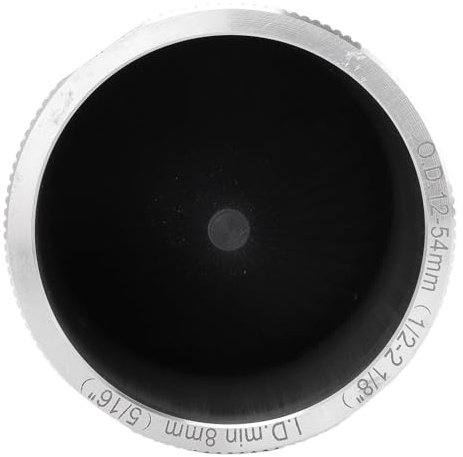 Sorandy Alesatore per Tubi, Strumento per Sbavare Tubi in Rame PVC Interno/esterno 5/16 Pollici a 2-1/8 Pollici, Strumento per Sbavare in Alluminio per Levigare, Alesare PVC, PPR