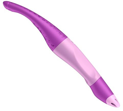 STABILO - Ergonomischer Tintenroller für Linkshänder - EASYoriginal | pink, 3D DreamWorld, löschbar blau, inkl. Patrone