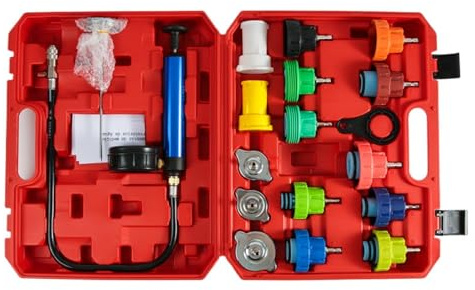 Probador de presión en el refrigerante,Test Rápido de Precisión de Uso Pesado,Detector de fugas presión refrigerante automotriz - Para Diagnóstico de Vehículos Hidráulicos, RV