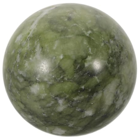 PRETYZOOM Bola de y Uso para Adivinación de 5 Cm de Jade Pulido Verde para Feng Shui Ambiente en Hogar y Oficina