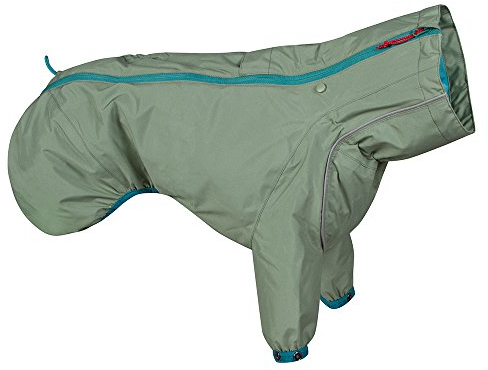 Hurtta Rain Blocker ECO Hunde-Regenmantel, Hecke, 35,6 cm