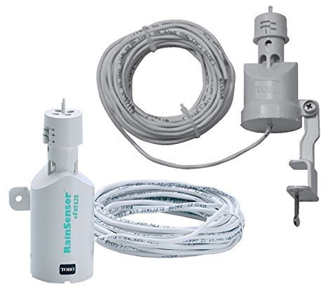 Sensor de lluvia con cable TRS para riego