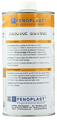 1 litri fenosol S 20 uva PVC Detergente/Detergente per plastica/Finestra/mobili