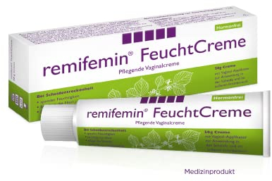 Remifemin FeuchtCreme 2 x 50 g Sparset - bei Scheidentrockenheit - hormonfrei - mit Hamameliswasser - Feuchtcreme bei Scheidentrockenheit