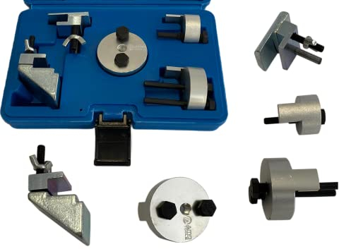 AMD TOOLS Set di attrezzi per cinghia trapezoidale estensibile, per VW per Opel per BMW, Renault per Volvo per Fiat