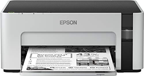 Epson EcoTank M1100 - Tintenstrahldrucker für Büro, schwarz-weiß (6.000 Seiten mit jeder Tintenflasche), C11CG95403