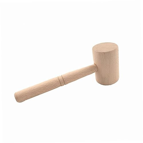 Housoutil Holzbearbeitungshammer Werkzeug Mallet Lederschnitzerei Kompaktes Design Für Die Aufbewahrung Ergonomischer Griff Für Bequeme Verwendung