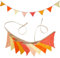 EIHI Banderines Decorativos Decoración Habitación Banderitas Decorativas Banderines Decorativos Tela Banderines De Tela Infantiles Guirnalda Decorativa Para Cama De Casa Para Niñas Y Niños