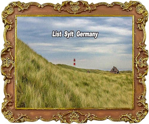 List Sylt Deutschland Tourist Souvenir Kühlschrankmagnet Kühlschrankdekoration Magnete
