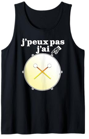 J'peux pas j'ai Un Blague Pour Timbalier de Timbales Drôle Débardeur
