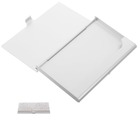 OFFSCH Visitenkarten Kasten Aus Aluminiumlegierung Mit Strasssteinen Kartenhalter-organizer Für Schreibtisch Visitenkartenaufbewahrung Für Büro Und Reisen