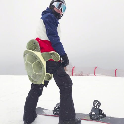 Aizuoni Turtle Snowboard Pad Kinder, Snowboard-schutzausrüstung, Schildkrötenkissen Ski Protektor Butt Pad Turtle,Niedliche Schildkröte Hüfte Ellenbogen Knieschützer Schildkrötenkissen Zum Skaten