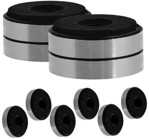 BELLIFFY 10pcs Non-slip Speaker Pads Kit Vibration Absorbing Pads for Audio Equipment Shock Absorber Feet