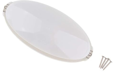 Uqezagpa Shatterproofs Room Ceiling Light High Heat Resistance Acrylic Sauna Lighting Easy Installation