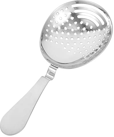VICASKY Colino per Cocktail in Acciaio Inox, Filtro per Ghiaccio e Frutta, Strumento da Bar per Bar, Hotel e Casa, Lavabile e Resistente