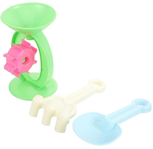 BESPORTBLE Set de Jouets de Plage pour Garçon Fille et Compact Kit de Sable pour Jeux Extérieurs Créativité et Imagination Stimulées Couleur Aléatoire