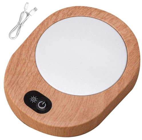 Course chauffée, Tasse de Tasse de USB Chauffe pour Le Bureau café café 55-65 ℃ Tempor à température Portable Course chauffée pour au Bureau thé au Lait