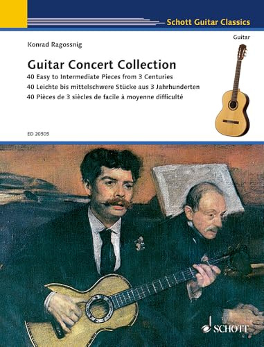 Guitar Concert Collection: 40 Easy to Intermediate Pieces from 3 Centuries, 40 Leichte bis mittelschwere Stucke Aus 3 Jahrhunderten, 40 Pieces de 3 siecles de facile a moyenne difficulte: Guitar