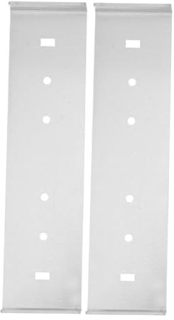 CANIGHT 2pcs Mailbox Mounting Bracket Magnetic Door Latch Easy Installation for Residential Commercial Use Versatile Support for Mailbox Types