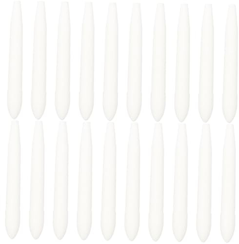 Gatuida 20 piezas Puntas Recambio Rotuladores Acrílicos Recambio Punta Pluma de Fibra Suave para Marcadores de Pintura Reemplazo Duradero para Rotuladores de Pintura
