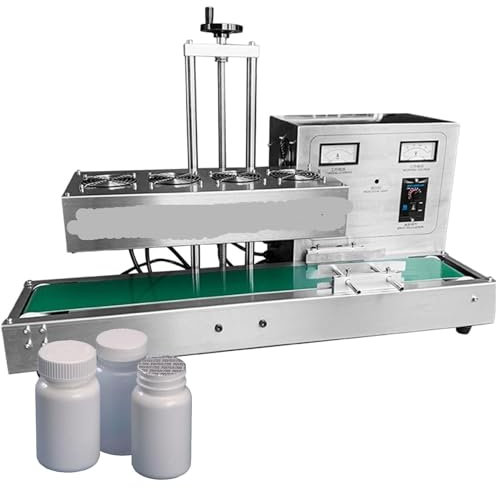 MIAOMI Induction Sealer, Heat Sealer With Two Sets Of Industrial Fans, Automatic Sealing Machine For Pharmaceutical, Food, Beverage(85mm)