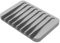 JIADEXIN Portasapone in Silicone Grigio - PortaSapone Autodrenante Supporto per Sapone Antiscivolo Portasapone Scatola per Bagno, Cucina, Lavandino, Viaggio