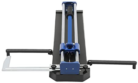 Tagliapiastrelle professionale, 800 mm, tagliapiastrelle a umido manuale, con supporto di bilanciamento e scala, spessore massimo di taglio 15 mm, per taglio di precisione di piastrelle in porcellana