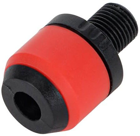 Zéfal Clik Valve Adapter, Black/Red, One Size