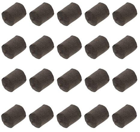 CIYODO 20 pièces Bloc Nutritif de Culture sans Sol Substrat de Tourbe Léger et Aéré pour Semis Potager Intérieur et Plantes Vertes