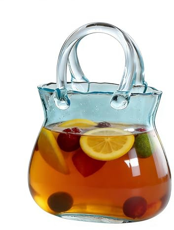Vase transparent pour fleurs - En forme de sac à main - Vases en verre - Décoration d'intérieur - Pour mariage, cocktail, fête, chambre à coucher, centres de table